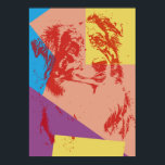 Poster Pop Art Effet Australian Shepherd / Amoureux des c<br><div class="desc">Pop Art Effect Australian Shepherd. Simple effet pop art rétro design australien Shepherd avec le rouge comme couleur de premier plan et avec le jaune, le bleu rose et le violet comme couleurs arrière - plans. Cette oeuvre fait un grand cadeau pour les amoureux de les chiens ou toute personne...</div>