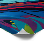 Poster Pop Art femme (Coin)