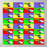 Poster Pop-Art Guns<br><div class="desc">arme à feu espiègle.</div>