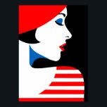 Poster Pop Art inspirée mode femme 11<br><div class="desc">Pop Art Inspirée Fashion Woman</div>