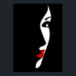 Poster Pop Art inspirée mode femme 5<br><div class="desc">Pop Art Inspirée Fashion Woman</div>