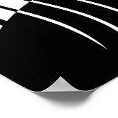 Poster pop art japonais (Coin)