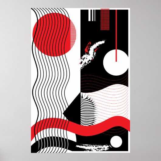 Poster pop art japonais (Devant)