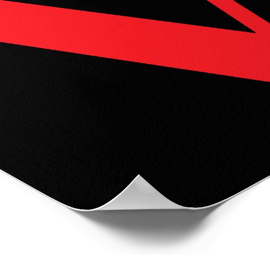 Poster Pop Art LOVE | Typographie (Coin)