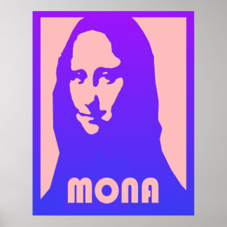 Poster Pop Art Mona Lisa