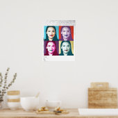 Poster Pop Art Ocasio-Cortez (Cuisine)