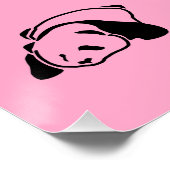 Poster Pop Art Panda (Coin)