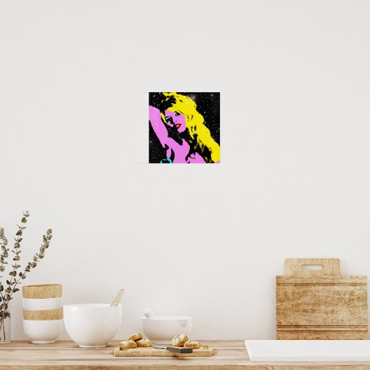 POSTER pop art Patriciastore (Cuisine)