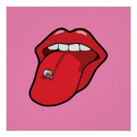 Poster pop art perçante