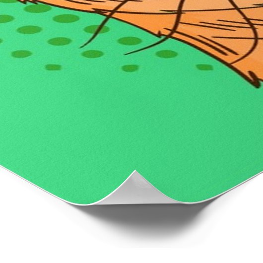 Poster Pop Art Retro Cats (Coin)