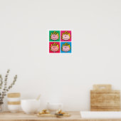Poster Pop Art Sally | Mod pour vous Motif (Cuisine)
