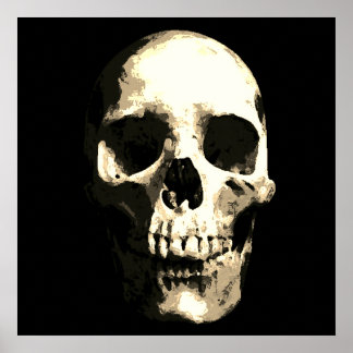 Poster Pop Art Sepia Color
