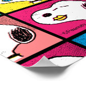 Poster Pop Art Snoopy Lips | Mod for You Pattern (Coin)