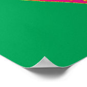 Poster Pop art Strawberry Print (Coin)