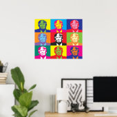 Poster Pop Art Trump (Bureau à domicile)