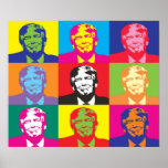 Poster Pop Art Trump<br><div class="desc">Pop Art Trump Vos murs sont le reflet de votre personnalité, alors laissez-les parler avec vos citations préférées, l'art, ou les dessins imprimés sur nos affiches personnalisées ! Choisissez jusqu'à 5 types de papier uniques et de haute qualité pour répondre à vos besoins créatifs ou professionnels. Toutes sont de belles...</div>