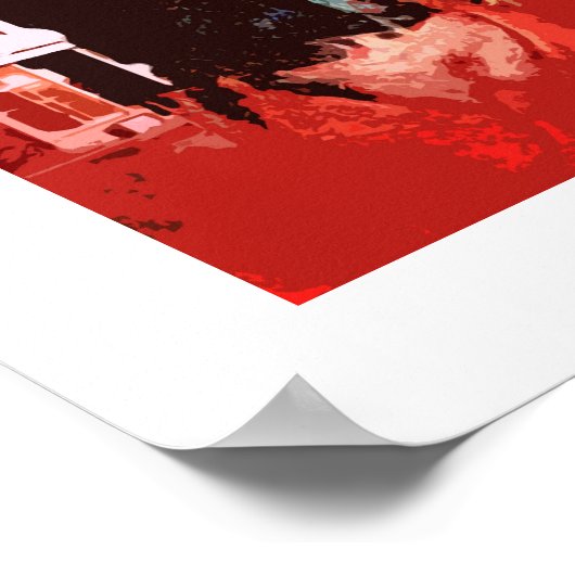 Poster Pop Art Western Retro (Coin)