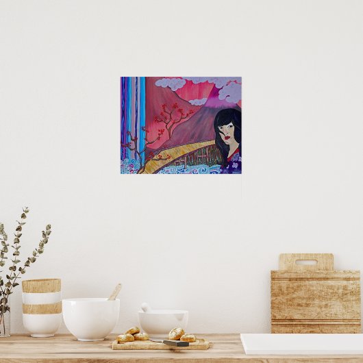 Poster Pop Asie (Cuisine)