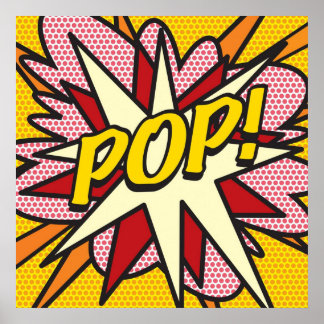 Poster POP Comic Book Pop Art Cool Retro tendance