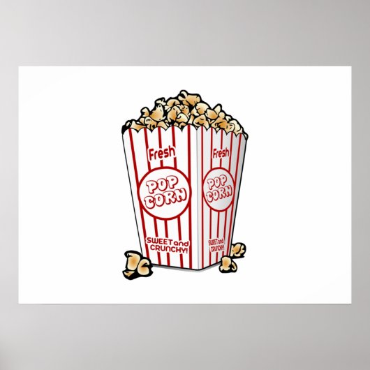 Poster Pop-corn movie (Devant)