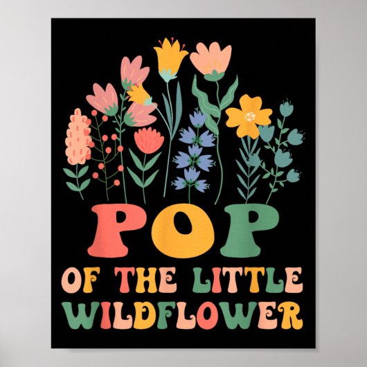Poster Pop de La Petite Fleur Sauvage Ba (Devant)