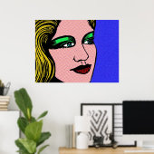 Poster Pop Girl (Bureau à domicile)