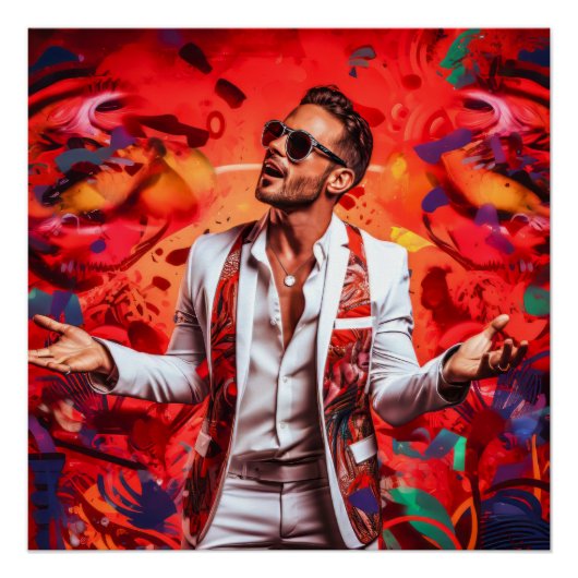 Poster Pop latino (Devant)