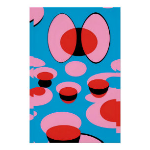 Poster Pop minimaliste de rêve