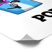 Poster Pop Stars Drôle Soda Pop Popcorn Pun (Coin)