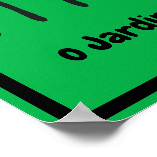 Poster Popart Garden (Coin)