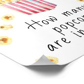 Poster Popcorn - devinez combien de popcorns dans le pot (Coin)