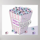 Poster Popcorn éffrayant (Devant)