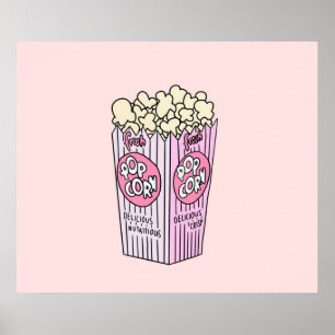 Poster Popcorn rose