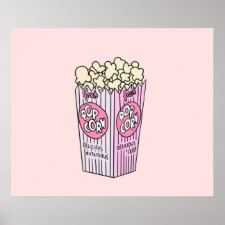 Poster Popcorn rose