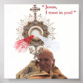 Poster Pope John Paul II print (Devant)