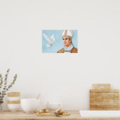 Poster Pope Saint Fabian: The Sign of the Dove (Cuisine)