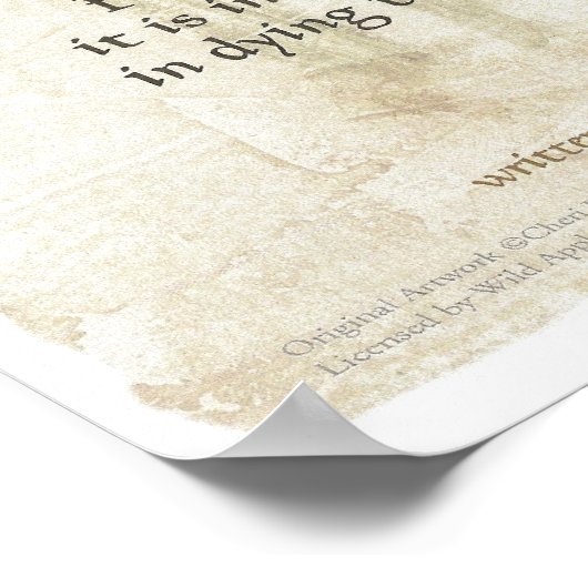 POSTER POPE=ST. PRIÈRE SIMPLE FRANCIS POUR LA PRIÈRE DE P (Coin)