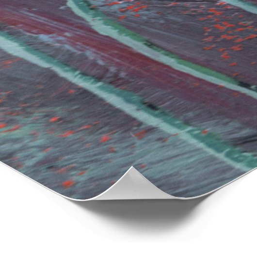 Poster Poppies Abstraites (Coin)