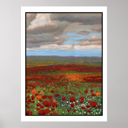 Poster Poppies de montagne (Devant)