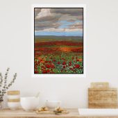 Poster Poppies de montagne (Cuisine)