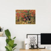 Poster Poppies de Robert Vonnoh, Impressionnisme Vintage (Bureau à domicile)