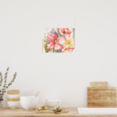 Poster Poppies douces I (Cuisine)