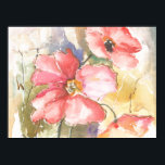 Poster Poppies douces I<br><div class="desc">Poppies douces I par Leticia Herrera</div>