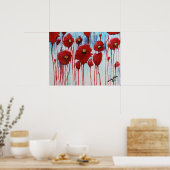 Poster Poppies en hiver (Cuisine)