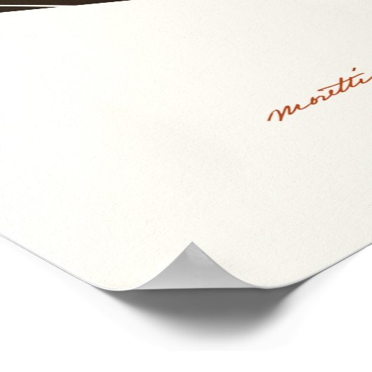 Poster Poppies et motifs (Coin)