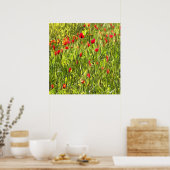 Poster Poppies hypnotiques surréalistes (Cuisine)