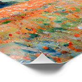 Poster Poppy Field, Giverny (Coin)