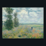 Poster Poppy Fields near Argenteuil by Claude Monet<br><div class="desc">Oscar-Claude Monet (UK: /ˈmneɒ/, US: /ʊˈneɪ, madeˈ-/, French: [dmning]; 18 novembre 1840 - 5 december 1926) ce qui a French painter and founder impressiof painist ting who is as key precursor to modernism, especially in his attempts to paint nature as he perceived it.[1] During his long career, ce que la...</div>