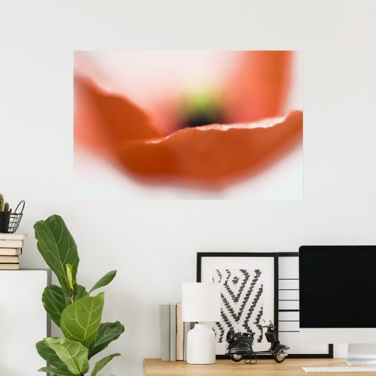 Poster Poppy Kiss (Bureau à domicile)