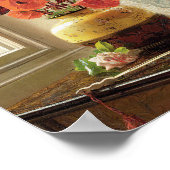 Poster Poppy oriental et Coleus | Jessica Hayllar (Coin)